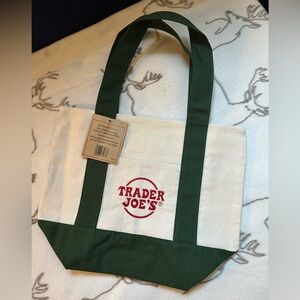 Trader Joe's Canvas Mini Tote Bag